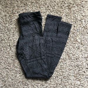 Tribal pattern leggings